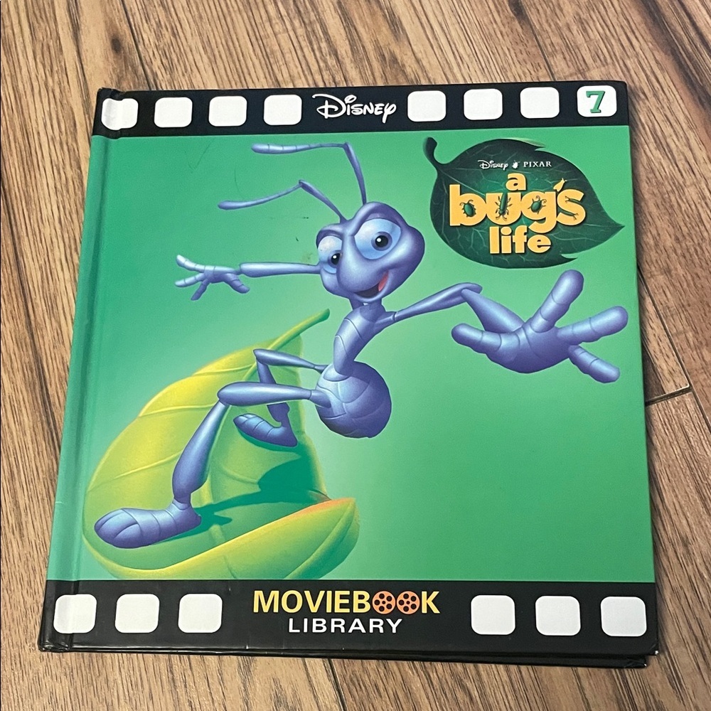 Disney Pixar A Bug's Life Green Moviebook